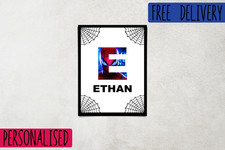 Personalised Spiderman Framed