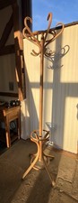 John Lewis 1980’s Hardwood Vintage Bentwood Coat, Hat And Umbrella Stand.