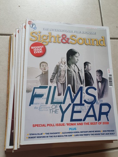 Sight and sound film magazine - and,