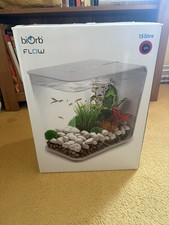 BiOrb FLOW Aquarium Fish Tank MCR LED |15L | Gloss Black Finish