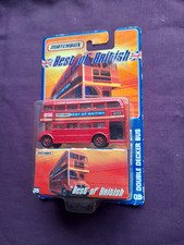 Matchbox Best of British 2006 #09 Routemaster Bus - red - slight damage to card.