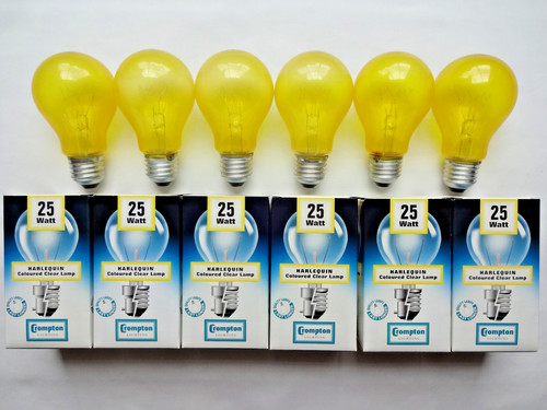 25w harlequin yellow - e27, es