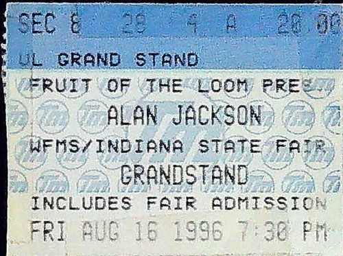 Alan jackson concert - alan,