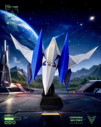 Star fox n64 - star, display