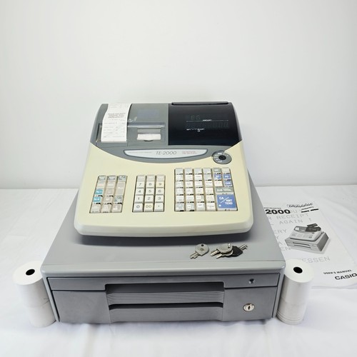 Casio 2000 electronic cash - casio,