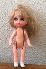 Vintage Rare 1967 Plastic Mattel SKEDIDDLE Kiddle Doll Mexico Liddle Kiddles 4"