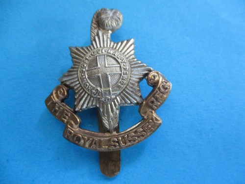 The royal sussex regt - royal, brass