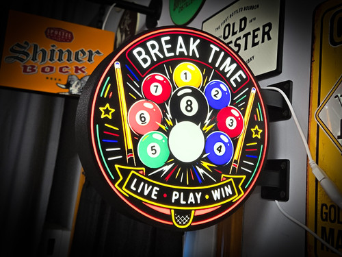 Billiards neon led - neon,