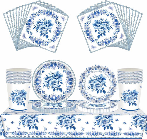 69pcs chinese blue and white - and,