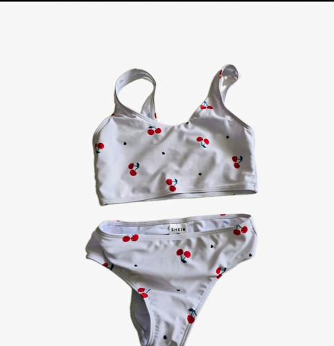 Shein girls white cherry - ,