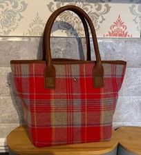 JOULES RED MULTICOLOURED TWEED HANDBAG BEAUTIFUL NEW WITHOUT TAG GUARANTEED NEW