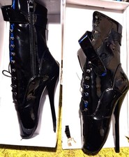 Ballet Heels Extreme High Heel Boots | UK 9 | Fetish Cosplay Shoes | Alternative