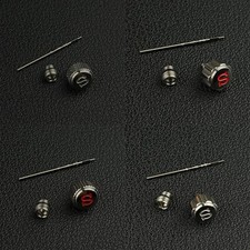 Screw engraved crown - engraved, "s"