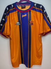 BARCELONA SPAIN 1997/1998 AWAY FOOTBALL SHIRT JERSEY KAPPA XL