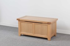 Devon Oak Blanket Box