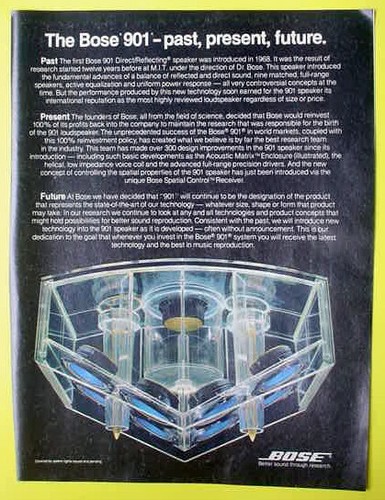1979 bose 901 - 901, direct
