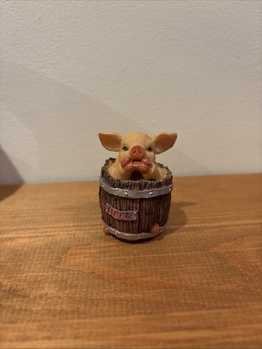 Vintage leonardo pig beer - leonardo,