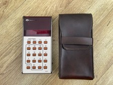 Vintage 1970’s Rockwell 18R Calculator and Case