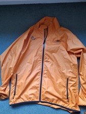 Mens Tribesports ParkRun Jacket Apricot Tourist Orange Running XL Large New