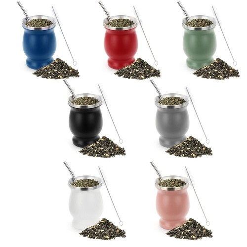 8oz yerba mate gourd - mate,
