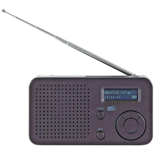 Portable dab rechargeable - dab+, fm