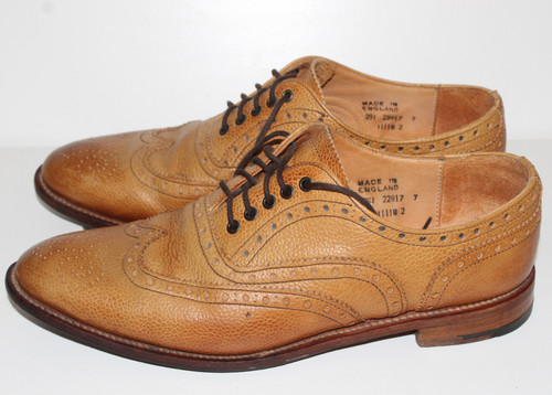 Brogues mens 7 - m&s, tan