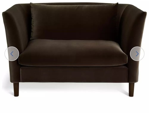 Habitat hawley velvet cuddle - habitat,