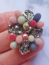 Vintage Silver Tone Unusual