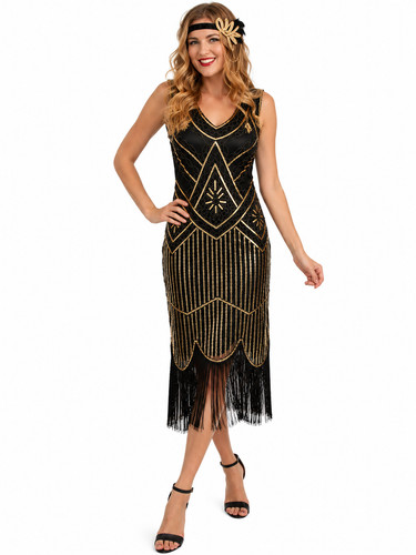 1920s flapper dress gatsby - 1920s,