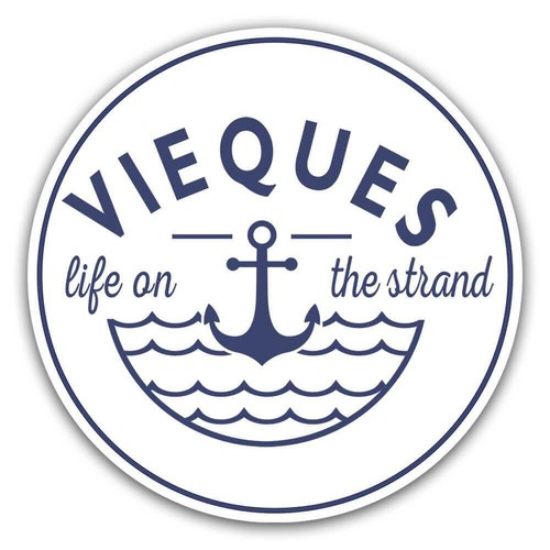 Gift sticker vieques life - vieques,