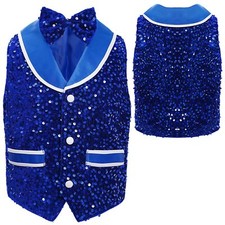UK Kids Boys Sparkling Sequins