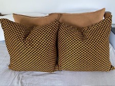 New Handmade African Nigerian Print Cushion Covers X 2 