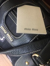 Miu Miu Gladstone Style Carpet Bag 