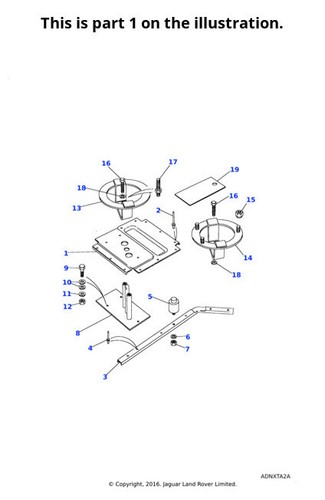 Land rover genuine - rover, spare