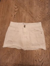 Mini Skirt distressed mini