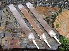 Farriers Rasp Blacksmith file Heller Farrier Used x3