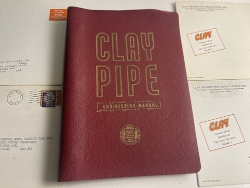 Clay pipe vintage engineering - clay,