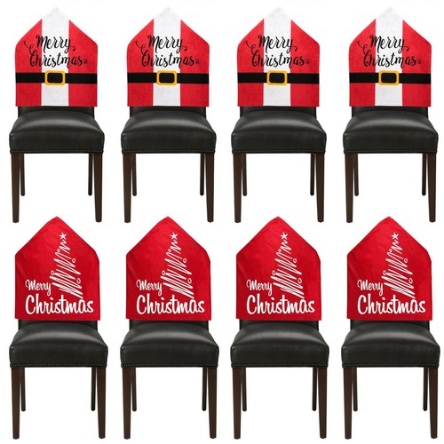 Christmas chair covers table - christmas,