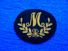 BRITISH MORTARMAN TRADE BULLION THREAD ARM BADGE