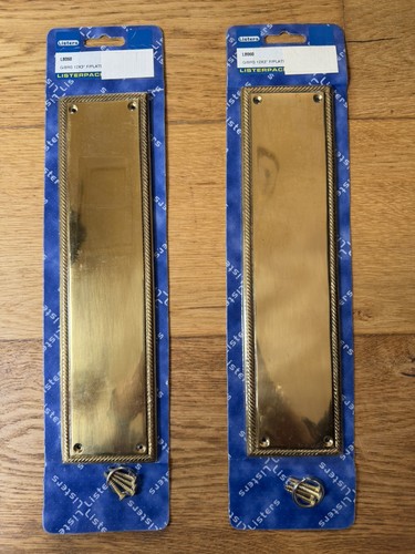 Solid brass vintage door - solid,