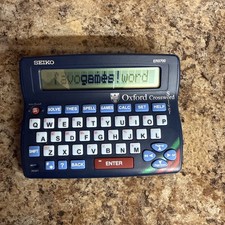 SEIKO ER3700 OXFORD CROSSWORD