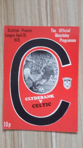 Clydebank celtic scottish - clydebank, v