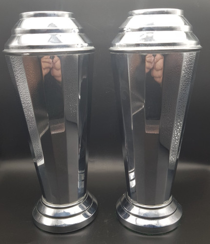 Vintage art deco chromium - deco,