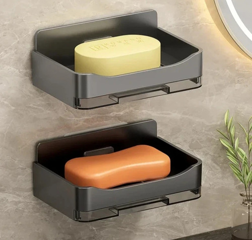 Wall mounted soap - wall, holder