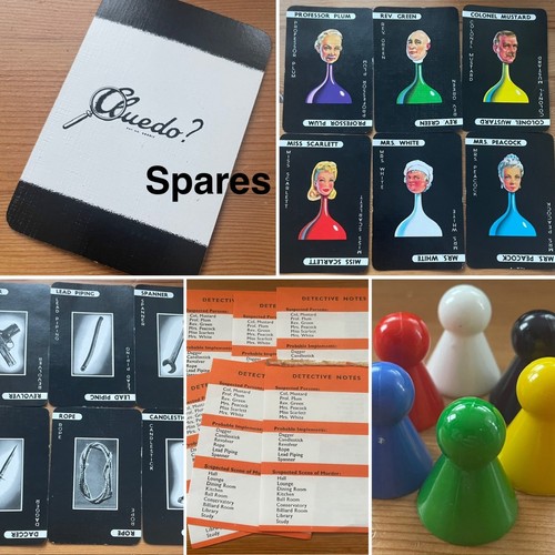 Cluedo board game spare - spare, /