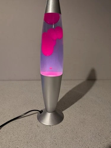 Lava lamp 25w silver red - lamp,