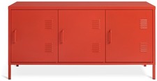 Stevie door locker red - door,