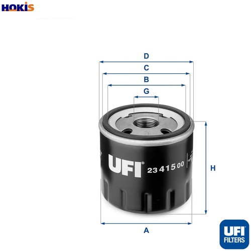 Oil filter 415 - filter, alfa