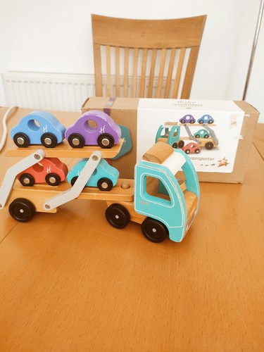 Hamleys wooden car - wooden,