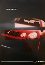 1998 LEXUS GS 300 car sales brochure. UK catalogue / prospekt / depliant